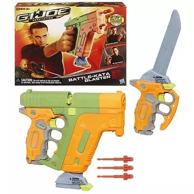 Gi Joe Battle-kata Blaster / Blade . Dart Blaster Hasbro Nerf . Rare . Brand New • $119