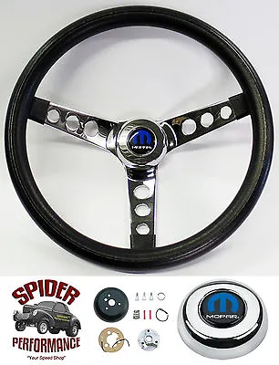 1968-1969 Dodge Steering Wheel MOPAR 13 1/2  CLASSIC CHROME • $139.95