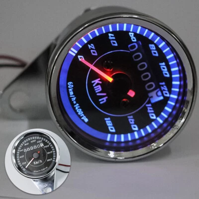 $25.90 • Buy Km/h Motorcycle LED Backlit Speedometer For Yamaha V Star XVS 650 950 1300 1100