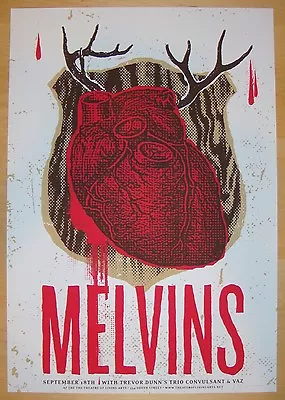 2004 The Melvins - Philadelphia Silkscreen Concert Poster S/n By Heads Of State • $24.90