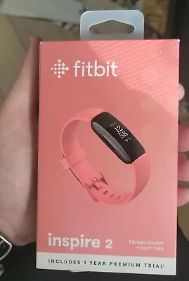$35.99 • Buy Fitbit Inspire 2 Health & Fitness Tracker Black/Desert Rose