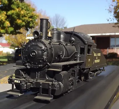 Vintage O Scale Thomas Brass & Diecast Baltimore & Ohio C-16A 0-4-0 Steam Loco • $349.95