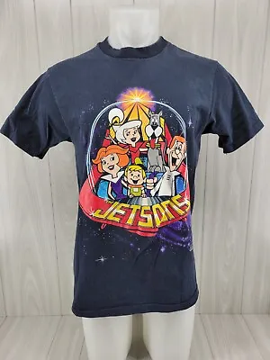Vintage 1990 The Jetsons Cartoon Television Promo Tee Shirt Large 90s Anvil USA  • $42.49