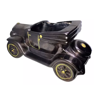 Vintage Metallic Brown / Yellow McCoy Usa Pottery Car Auto Planter 9.5 X 5 X 5  • $45.48