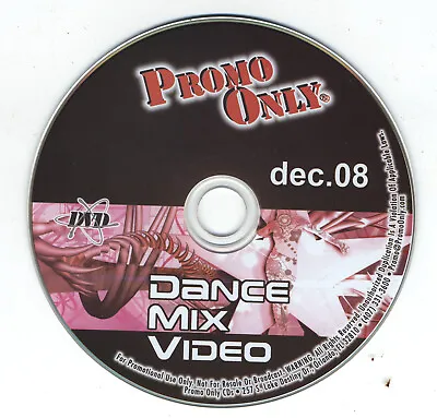 Dance Mix Video December 2008 DVD - Janet Jackson Kanye West Britney Spears INXS • $19.99