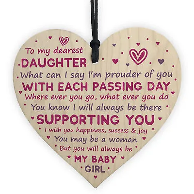 Daughter Gifts From Dad Mum 18th 21st Birthday Gift Card Mother Daughter Gifts • £3.99