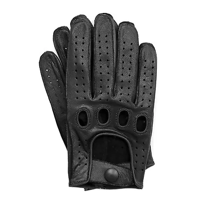 Men's Genuine Top Quality Leather Driving Gloves Swift Wears • $15.99