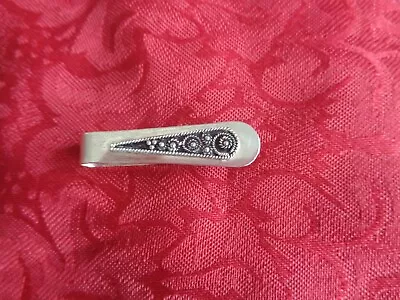 Vintage Israel Tie Clip Sterling Silver • $14