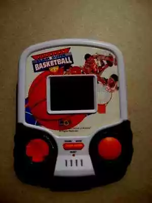 1995 Micro Games Of America Slam Dunk Basket Ball Electronic Hand Held Vintage • $4.55