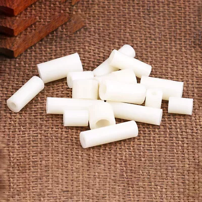 £1.68 • Buy Nylon Spacers Standoff M3 M4 M5 M6 M8 White Plastic Washer ABS Round Tube