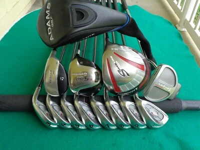 $602.53 • Buy Taylormade Adams Alien Irons Driver Wood Hybrid Mens Complete Golf Club Set R.H.