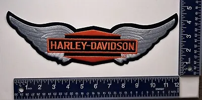 Authentic Vintage Harley-Davidson Patches / Emblems Rare XL Wings • $69