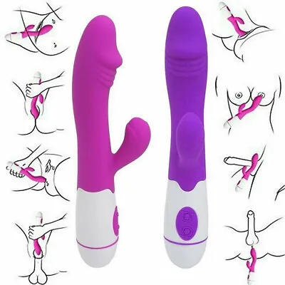 10 Modes Massager Wand Vibrater Personal Hand Held Powerful Waterproof For Women • $15.99