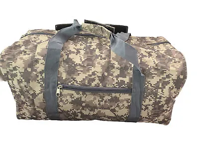 22 Inch EXTRA LARGE Sports Duffle Bag Gym Canvas Duffel Travel Foldable BAG • $5.99