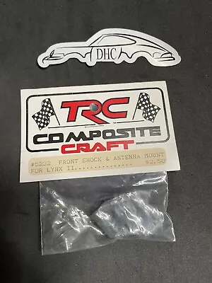 TRC Composite Craft Vintage RC Car Part # 5232 Front Shock Antenna Mount Lynx II • $4.99