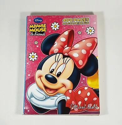 Disney Minnie Mouse And Friends 400 Pages To Color By Dalmatian Press Staff 2013 • $7.99