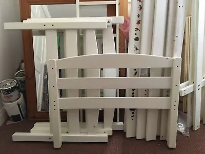 £100 • Buy Kids White Wood Bunk Beds Or Twin Beds *Read Description*