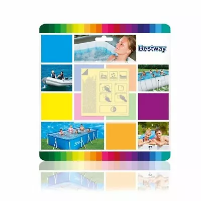 10pcs Bestway Underwater Adhesive Pool Repair Kit Lay Z Spa Swimming Pool Patch • £2.97