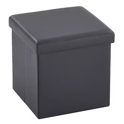 15  Folding Storage Ottoman Cube With Storage Foot Rest Stool Chest • $24.95