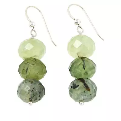 MINE FINDS BY JAY KING Sterling Silver 925 GREEN EARRING HOOK • $54.99