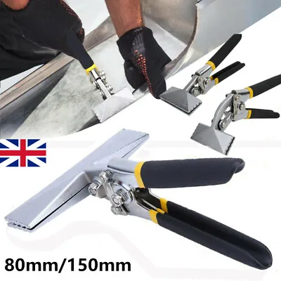 80mm/150mm Sheet Metal Bending Plier Seaming Seamer Forming Pliers Crimping Tool • £15.55