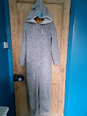 £10.50 • Buy M&S Grey Me To You Bear Tatty Teddy Hooded One Piece All In One - 10