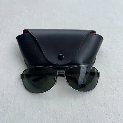 Rayban RB3324 0004/58 Flex Hinge Polarised Sunglasses  • $54.95