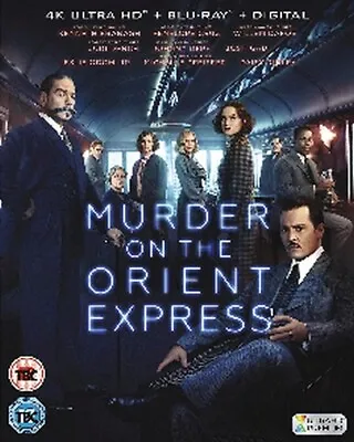 Agatha Christies - Murder On The Orient Express 4k Ultra Hd + [uk] New 4k Bluray • $50.99