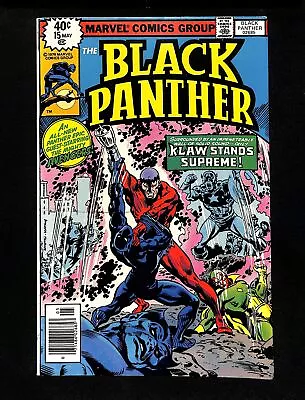 Black Panther #15 VF 8.0 Marvel 1979 • $0.99