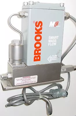 $125 • Buy Brooks Mass Flow Controller MF50S/AC1BA1BC2KA1B1 Air OP. 50 PSIG 4-20 MA 28 VDc