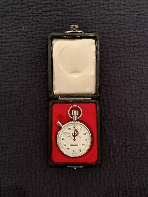 £60 • Buy Herwins Mechanical Stopwatch Swiss Made Vintage Perfect Functionality