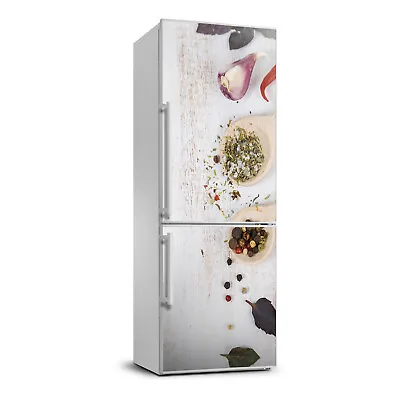 3D  Fridge Self Adhesive Removable Sticker Food Vegetables And Spices • £49.95