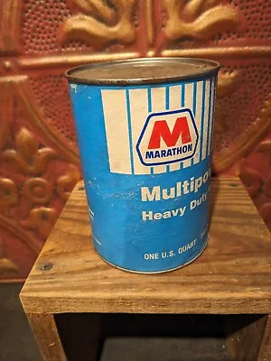 Original Marathon Multipower - 3 Heavy Duty Motor Oil 1 Quart Can • $17.88