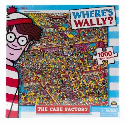 Where's Wally The Cake Factory 1000pc Piece Jigsaw Puzzle New • $19.95