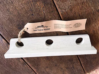 Creamore Mill Oak Tea Towel Holder • £10