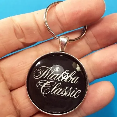 Vintage Chevy Malibu Classic Badge Emblem Chevrolet Crest Keychain Reproduction • $12.95