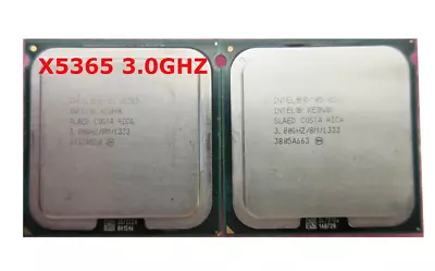 Matching Pair Intel Xeon X5365 3.0GHz Quad-Core LGA771 1333 MHz CPU Processor • $55.10