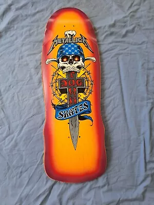 Metallica X Dogtown Limited Edition NOS Skateboard Deck • $400