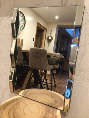 £39 • Buy NEXT Mirror Bevelled 54 X 40cm FREE POSTAGE