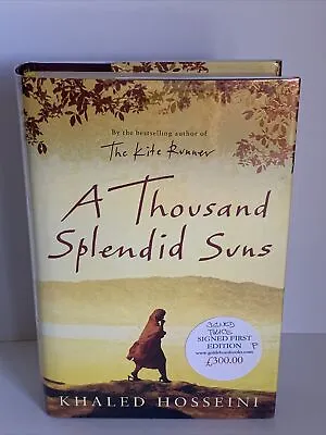 A Thousand Splendid Suns (2007) By Khaled Hosseini SIGNED LTD EDITION 1st PRINT • $800