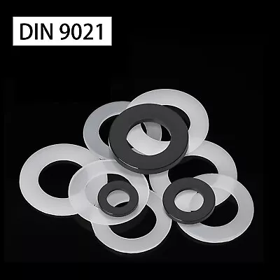 Nylon Washers Form A Flat Plastic Washer M3m4m5m6m8m10m12m16m20m24 • £1.31