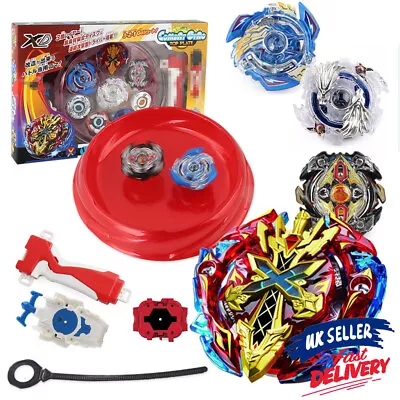 £18.86 • Buy 4D Launcher Grip Top Rare Beyblade Set Master Burst Rapidity Fusion Metal Fight
