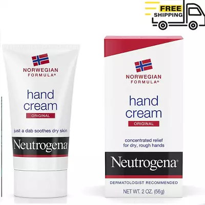 Neutrogena Hand Cream Fragrance Free 56g Concentrated Relief Norwegian Formula • $34.88