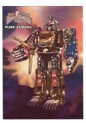 Fleer Ultra Mighty Morphin Power Rangers The Movie Holo-Foil # 7 Ninja Megazord • $23.61