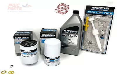 MERCURY VERADO L6 Quicksilver 200/225/250/300/ 350 100 HR Filter Pump Kit Gasket • $169.95