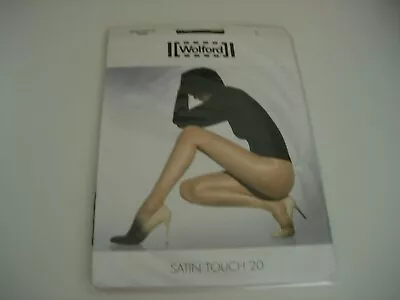 £15 • Buy Wolford Satin Touch 20 Sheer Tights / Pantyhose (Astral; Small)