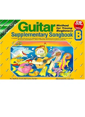 Learn How To Play Guitar - Beginner Songbook B Supplementary Music Book & CD K4 • £13.36