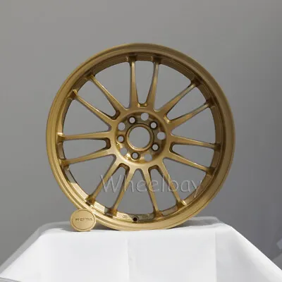 $1039 • Buy 4  Rota Wheel Svn  18x8.5  5x114.3 48 73 Gold Last Set