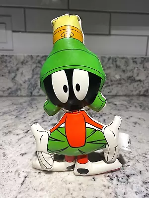 MARVIN The MARTIAN Vintage ACE 1997 Soft Vinyl Stuffie Plush 8  W/ Suction Cup • $18