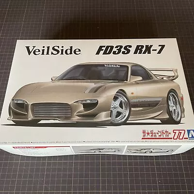 AOSHIMA 1/24 TUNED CAR No.77 MAZDA VeilSide Combat FD3S RX-7 1991 Kit FedEx • $97.01